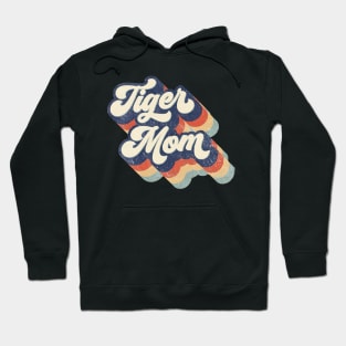 Retro Tiger Mom Mother's Day Hoodie